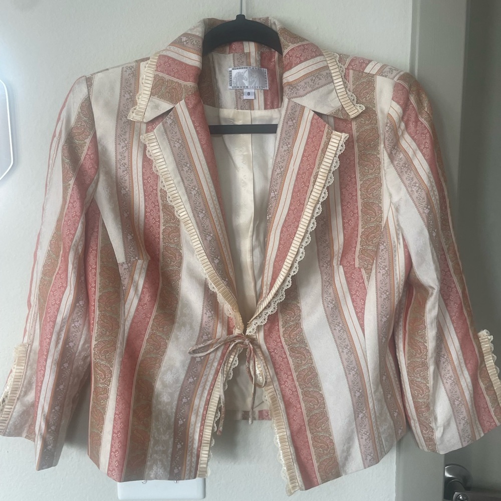 Vintage Blazer Style Top
